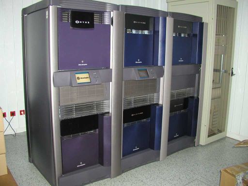 Superpočítače Origin 2000 a Onyx